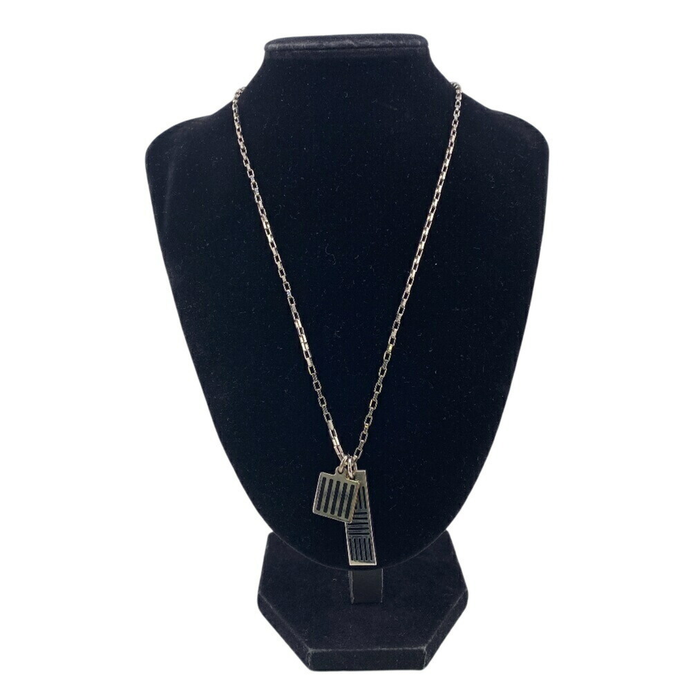 LOUIS VUITTON Brown Damier Necklace - Picture 8 of 8